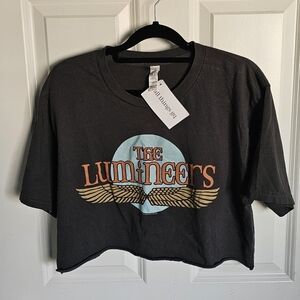 Lumineers Band Tshirt Cropped